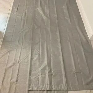 Your Zone Silver Blackout Curtains 84”